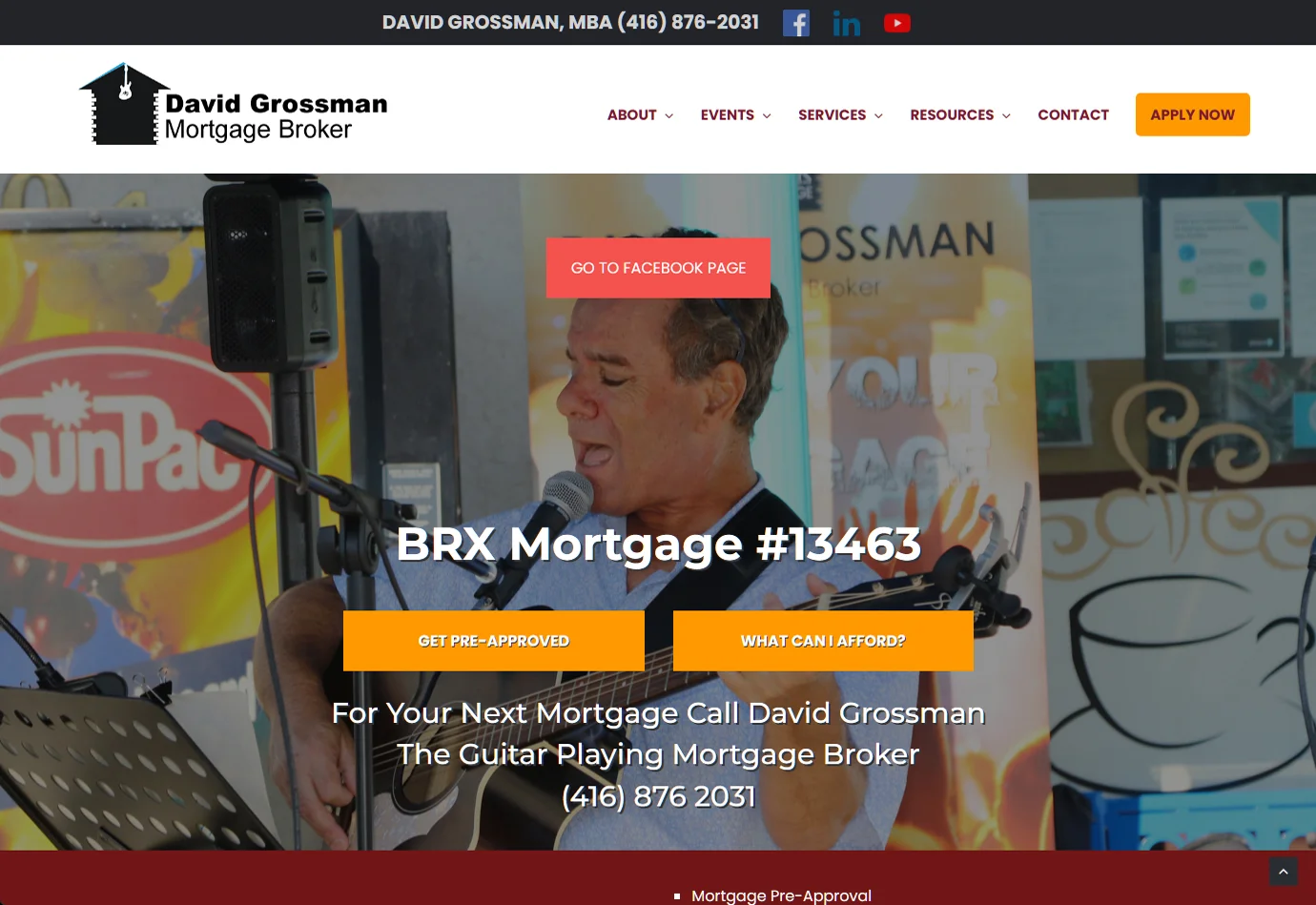 Rock Your Mortgage website